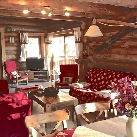 Chalet Les Sorbiers, En Rondins, Classe 4****etoiles Bolquere
